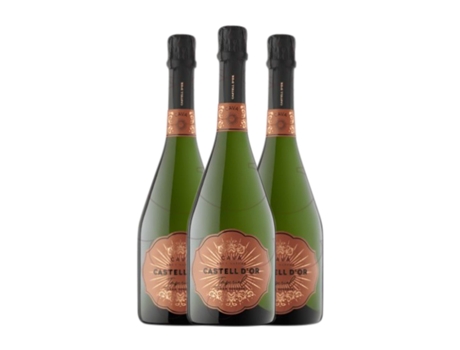 Espumante CASTELL D'OR Imperial Brut Nature Cava Grande Reserva (0.75 L - 3 Unidades)
