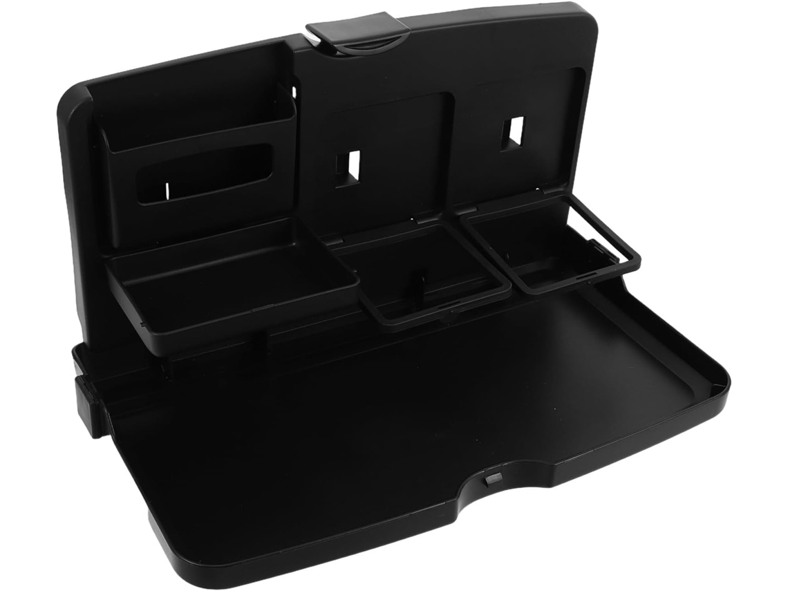 Suporte duplo para alimentos e para copo higiênico