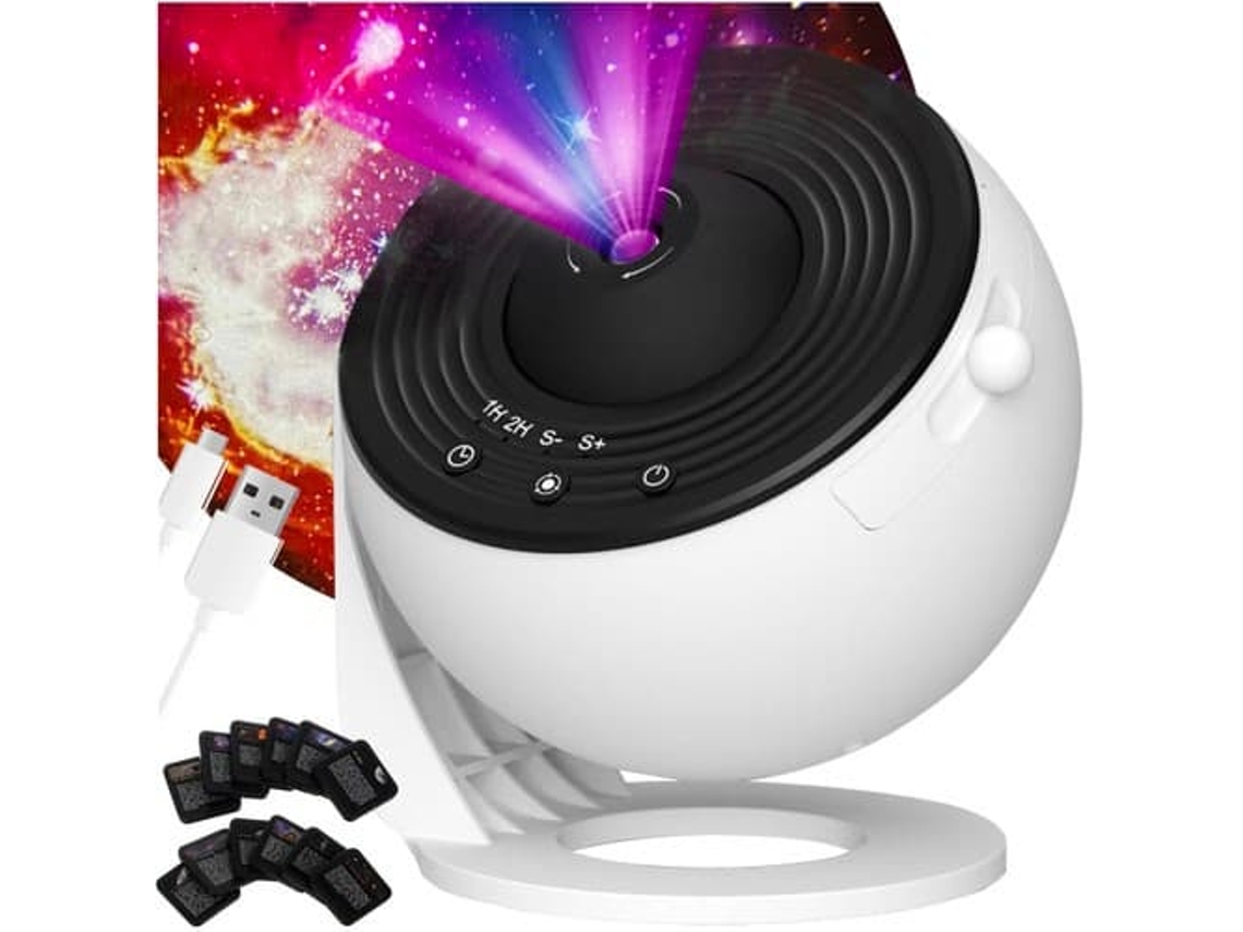 Projetor De Estrelas Led Planetário E Céu Com Função Luz Noturna_qqgks Aquaforge