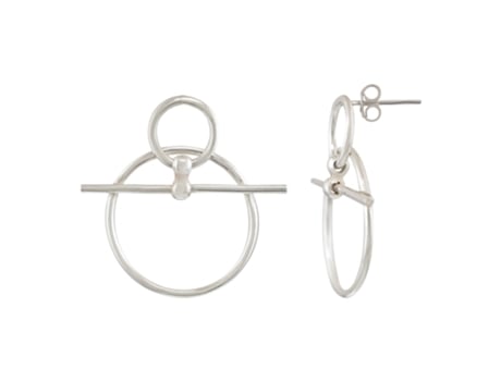 Brinco em prata Single Silver Clow prata 925 PLATA ÚNICA
