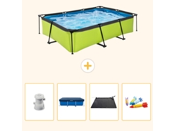 Exit-toys Piscina Exit Retangular - 300x200x65 Cm - 5-peças S211