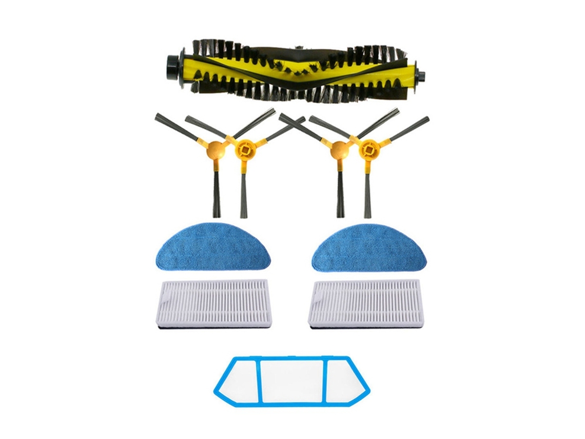 Ad-para ordensvor x500 x600 robô aspirador de pó peças de reposição ferramenta de limpeza borda escova filtro mop rolo escova