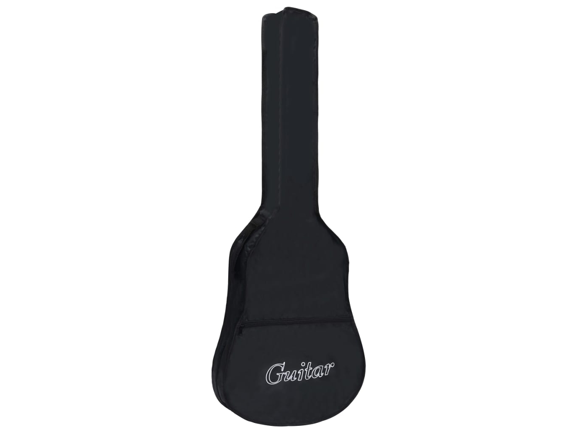 vidaXL Saco guitarra p/ guitarra clássica 4/4 102x36,5 cm tecido preto