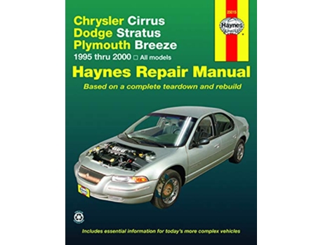 Livro Chrysler Cirrus, Dodge Stratus Plymouth Breeze de John Haynes (Inglês)