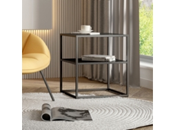 Mesa Auxiliar [EN.CASA] (51 x 45 x 40 cm - A�o - Preto)