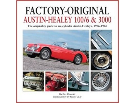 Livro factory-original austin-healey 100/6 & 3000 de bill piggott (inglês)