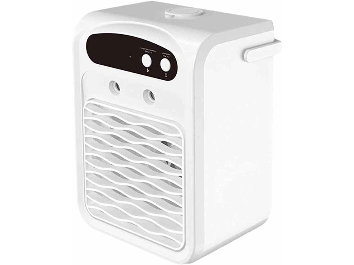 Ventilador Com Sistema De Nebulização Recarregável Reservatório Água