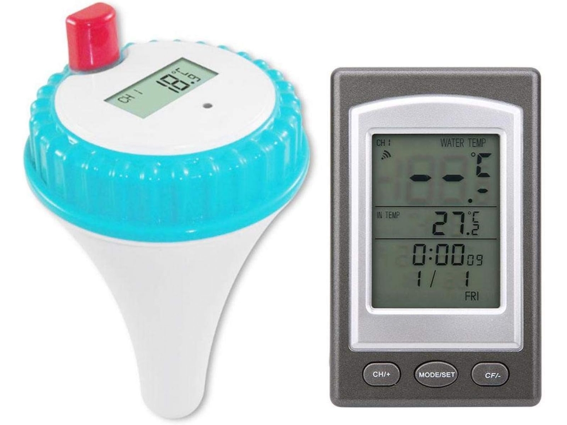 Termômetro Digital Wi fi com Visor LCD AQUAFORGE para Piscinas, Spas, Jacuzzis, Aquários