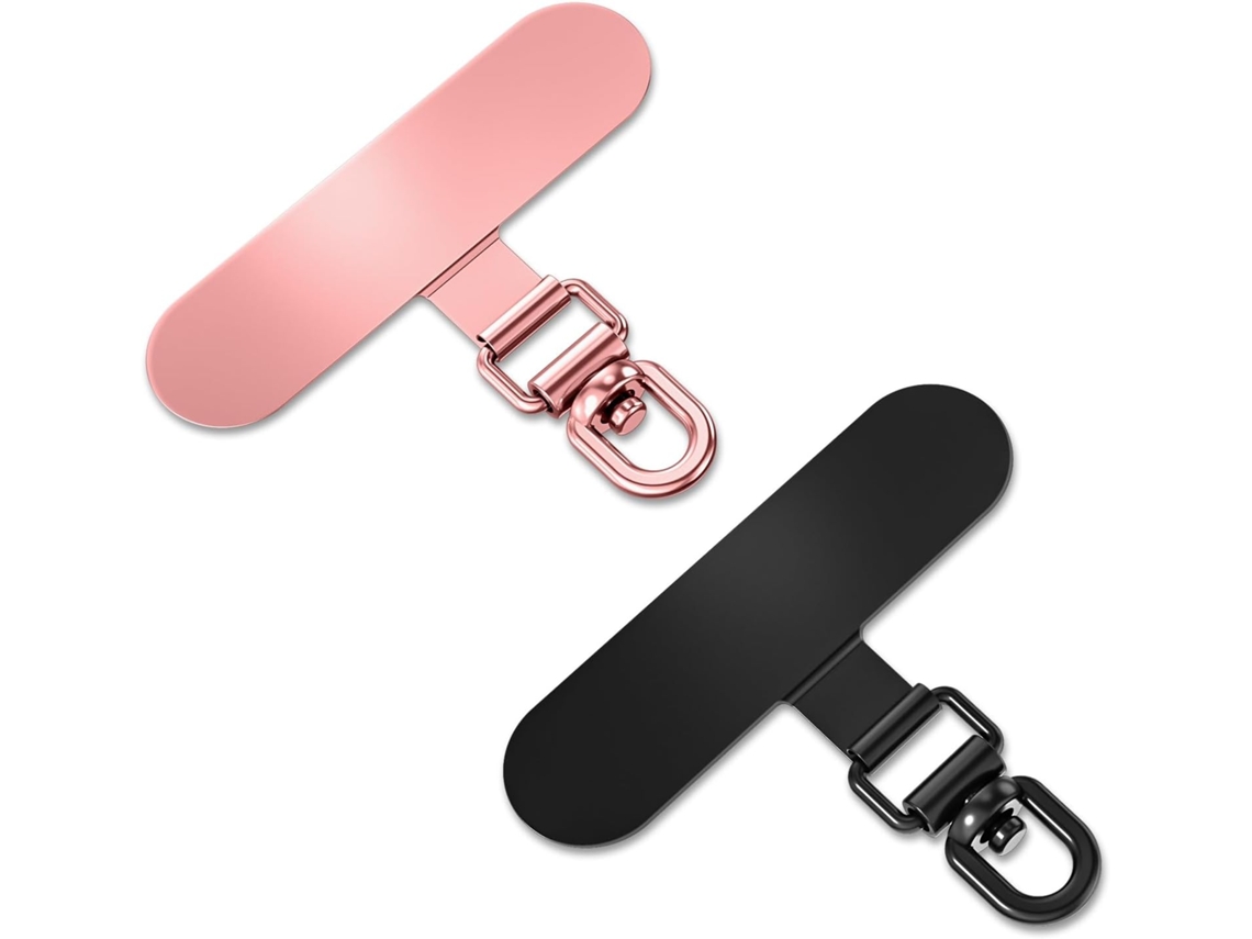 Suporte Para Celular Com Rotação De 360° E Conector Para Cordão, Braçadeira De Aço Inoxidável Para Celular De 20 Kg, Adaptador Giratório Universal Par