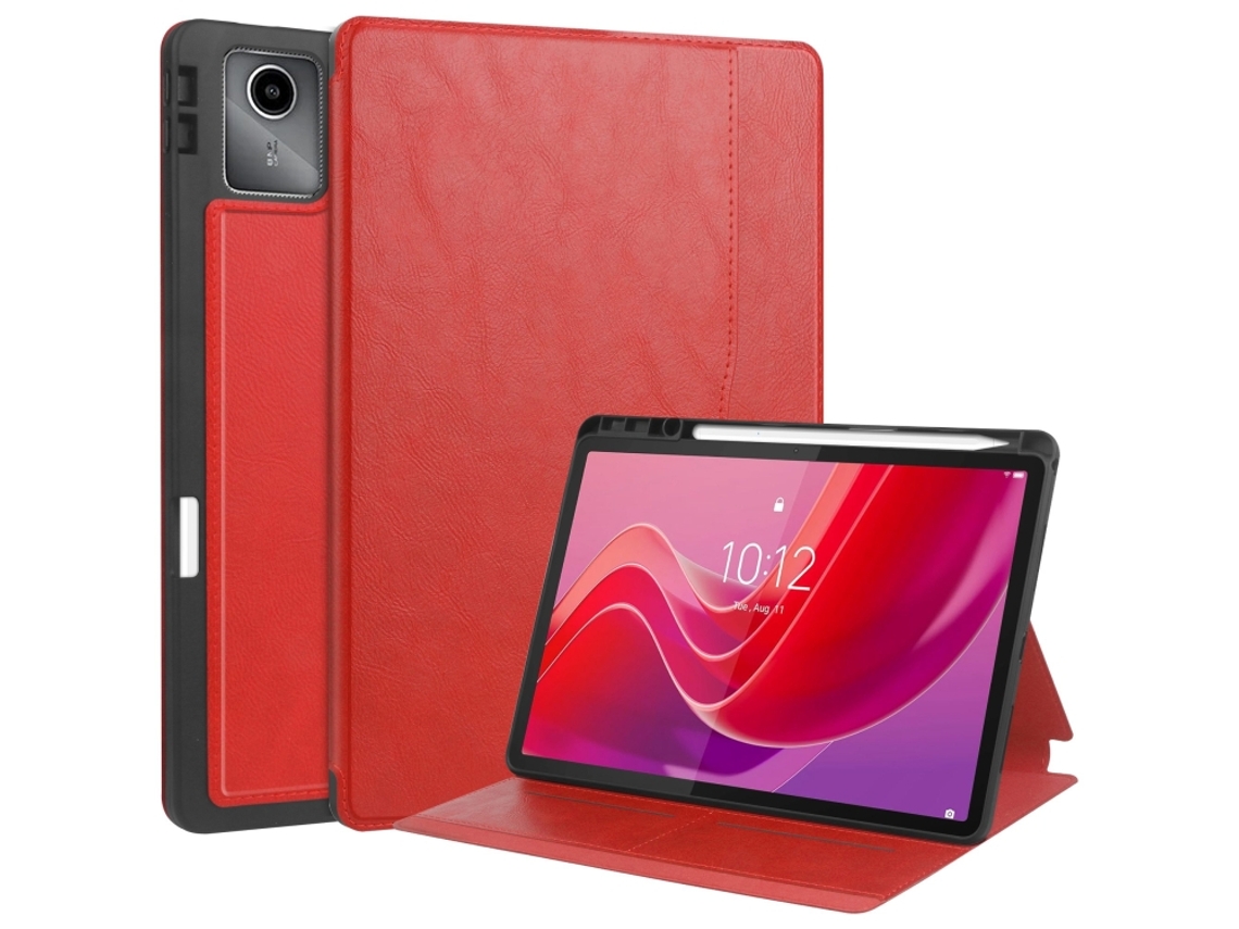 Capa Protetora Halinuia Para Lenovo Tab M11/xiaoxin Pad 11 2024 Estojo Inteligente De Couro Premium Liso