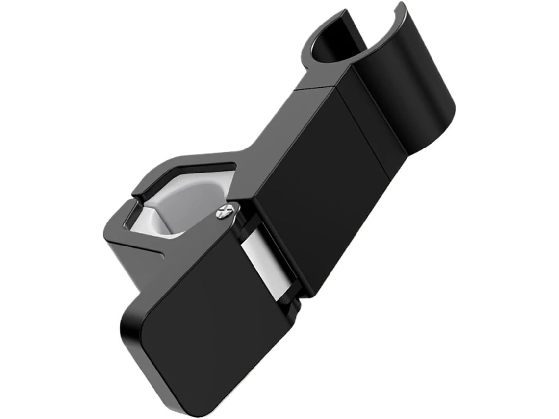 Suporte Cromado Ajustável para Barra Chuveiro, Suporte Universal para Chuveiro De Mão, Suporte para Barra Chuveiro