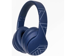 Auscultadores Bluetooth POWERLOCUS P6 96 (On Ear - MicroAuriculares - Noise Cancelling - Azul)
