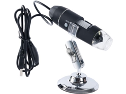 Microscópio Digital 1600x, Mini Microscópio Eletrônico Portátil Usb Brilvibera