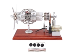 Motor Stirling LAXISCREED 16 Cilindros Educativo