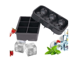 Formas de Gelo TAISHENGDA, em silicone, esferas, conjunto de 2