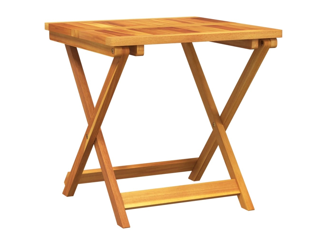 Garden Table, Garden Tables Vidaxl Marrom Madeira De Acácia (50 X 50 X 50 Cm)