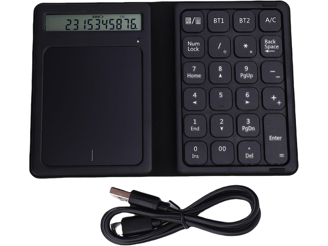 Teclado Numérico De 23 Teclas Sem Calculadora E Touchpad Para Ios E Android