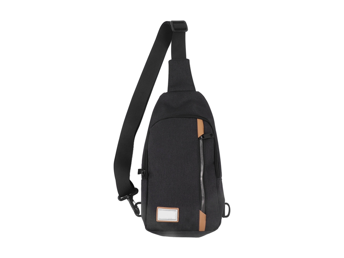 Bolsa de ombro impermeável Golden Wolf com alça ajustável para ombros pequenos.
