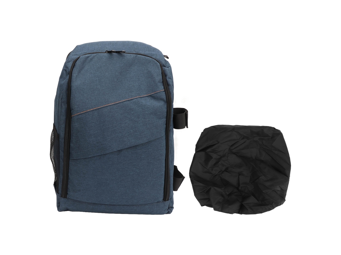 Capa De Chuva Para Esportes Ao Ar Livre, Viagem, Camping, Câmera, Mochila, À Prova Dágua, Poliéster, Alça Para Laptop, Azul Slowmoose