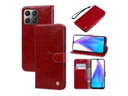 Capa Para Celular Honor X8 / X30i Com Textura De Couro E Cera.
