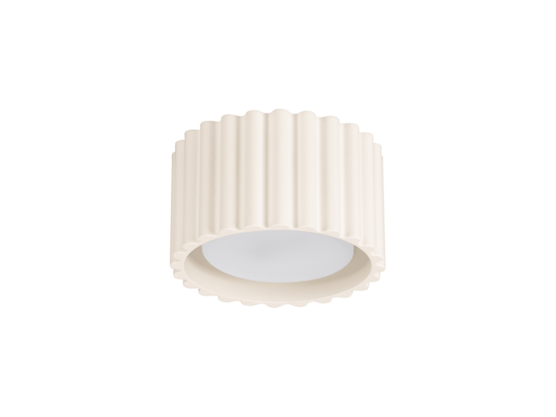 Candeeiro De Teto Aura De Alumínio Bege 6x10x10cm Sollux Lighting