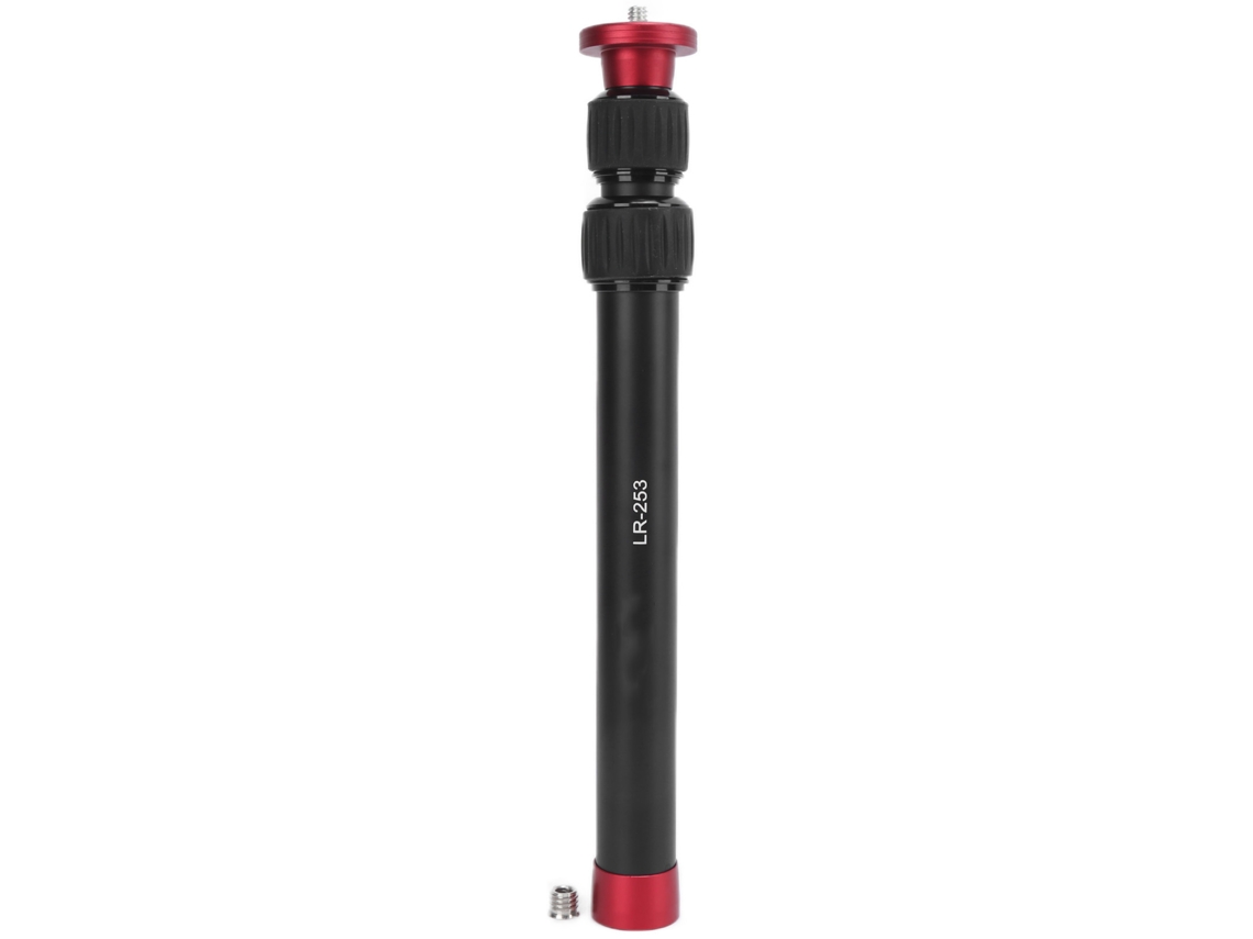 Monopé portátil para câmera SLR Manbily Lr-253 em liga de alumínio, com 3 seções telescópicas e suporte LAXISCREED