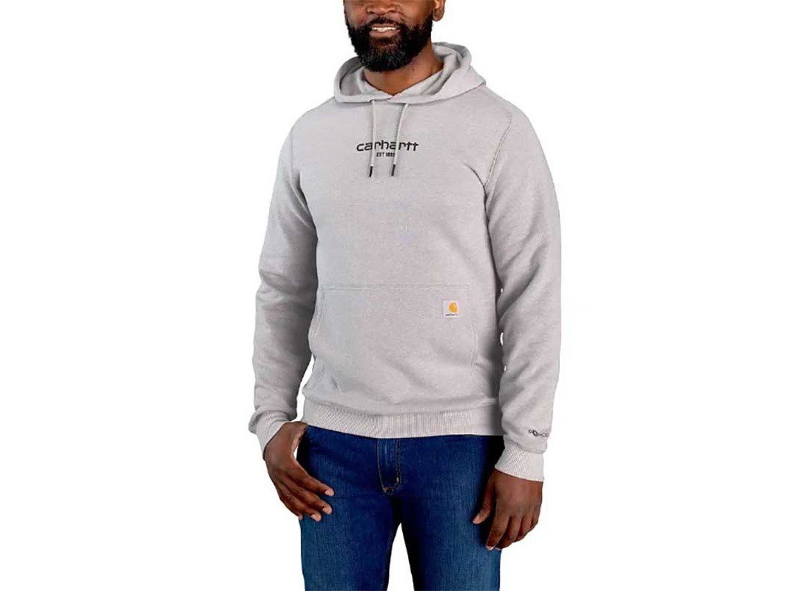 Capuz Force Logo Graphic Lightweight Cinzento M CARHARTT