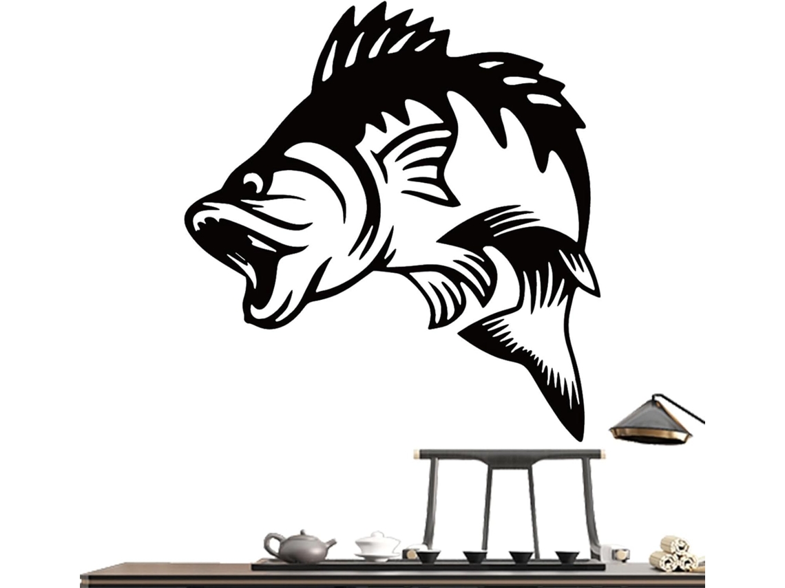 Peixe De Metal Para Pendurar Na Parede
