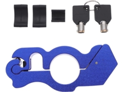 Cadeado De Guidão Antifurto Em Liga Leve Para Motocicletas E Scooters.