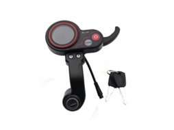 Odômetro De Velocidade Ajustável Zq 100, Medidor De Scooter Elétrico, Display De 6 Pinos Para Scooter Elétrico Brilvibera