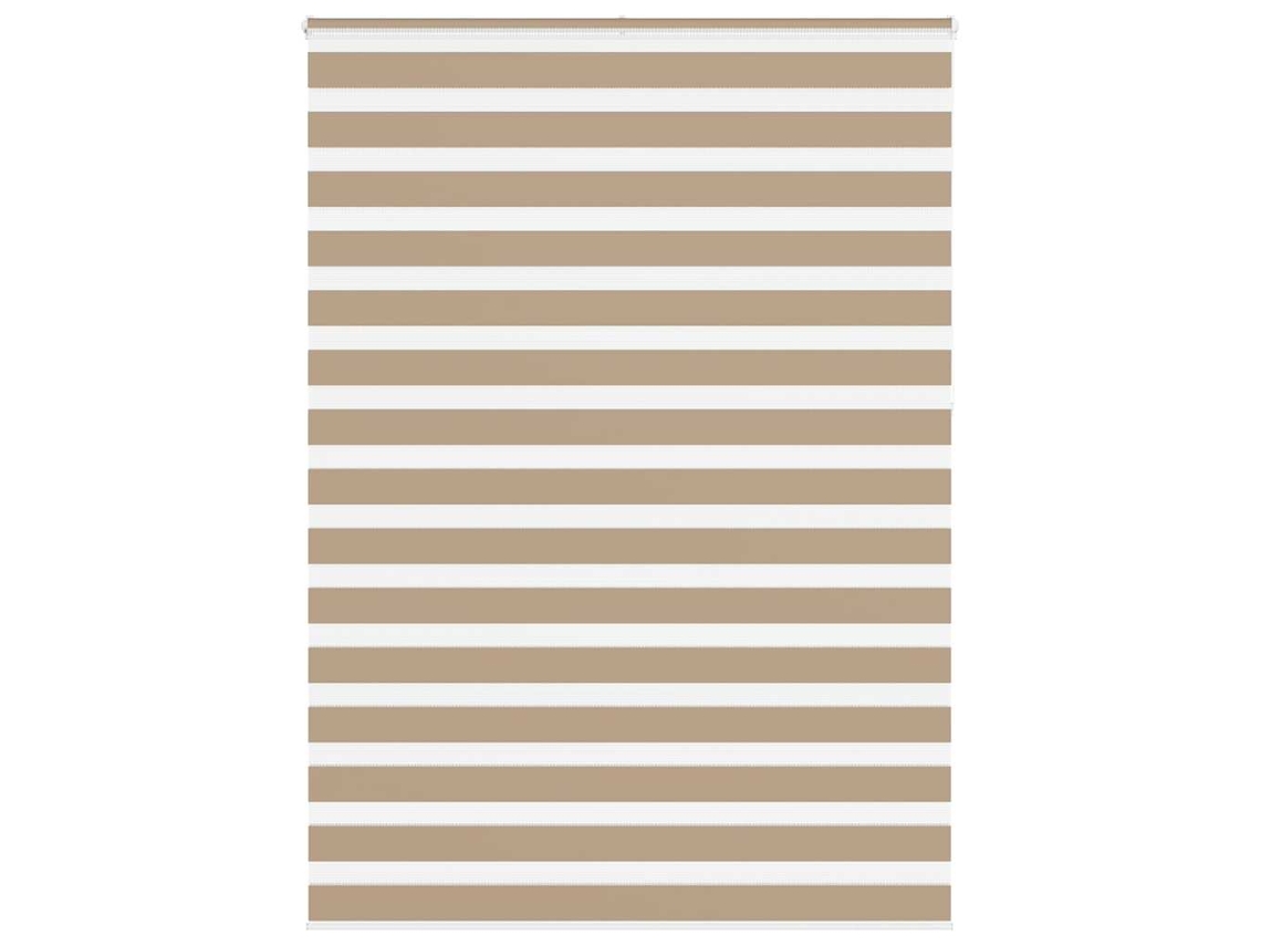 Vidaxl Cortina De Zebra 155x230 Cm Largura Do Tecido 150,9cm Poliéster