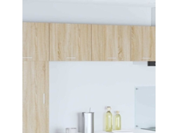 Vidaxl Armário Suspenso 2 Pcs Carvalho Sonoma E Branco 50 X 31 X 40 Cm