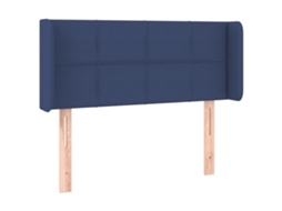 Headboard, Headboards Vidaxl Azul Tecido (103 X 16 X 78/88 Cm)