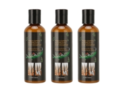 Kit com 3 Shampoos Anticaspa 100ml Antipruriginosos, Controle da Oleosidade, Nutritivos e Hidratantes para Cuidados com os Cabelos