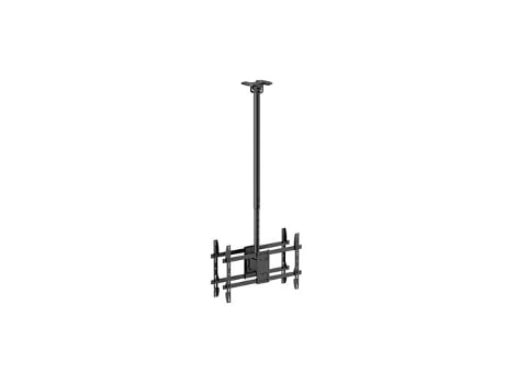 Suporte Giratório De Teto Com Tela Dupla Para Tv De 43 86 Compatível Com Todas As Marcas (vesa) Holmios (até 100kg)