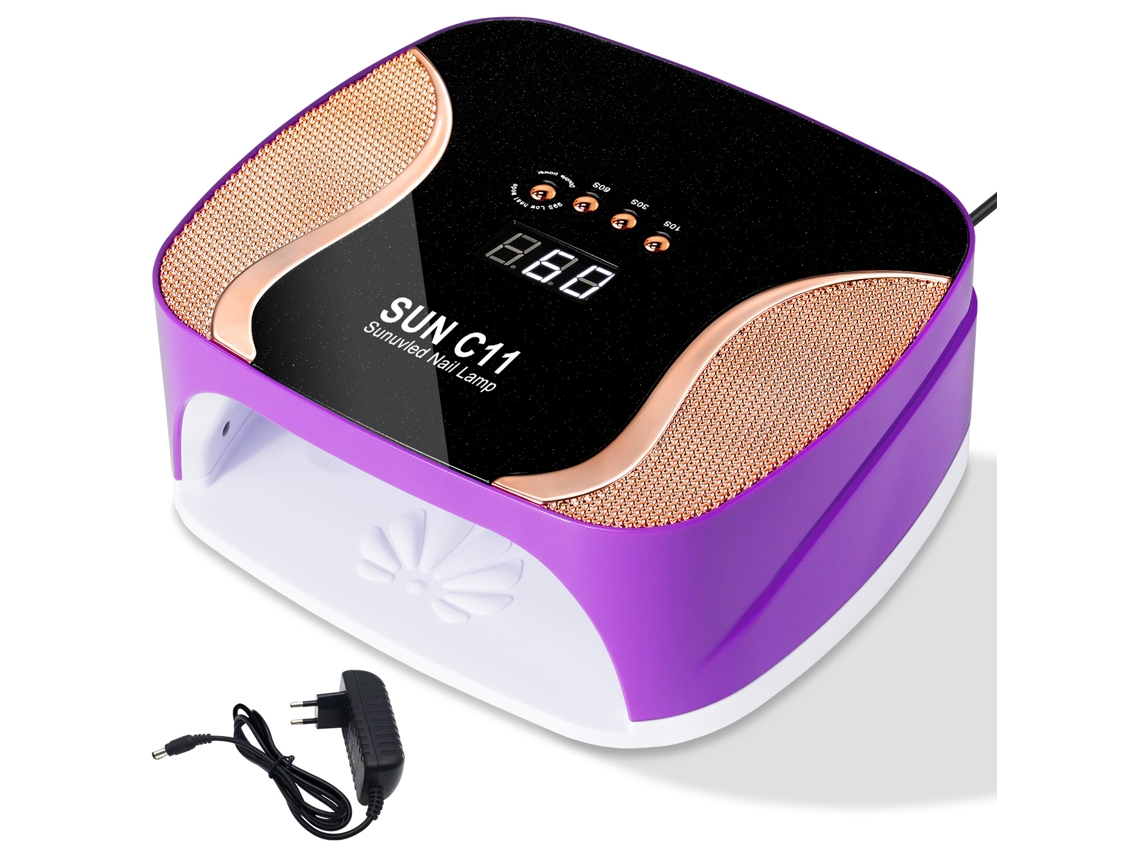 Lâmpada Uv Led Para Unhas Sun C11, Secador Profissional Para Manicure E Esmalte Em Gel