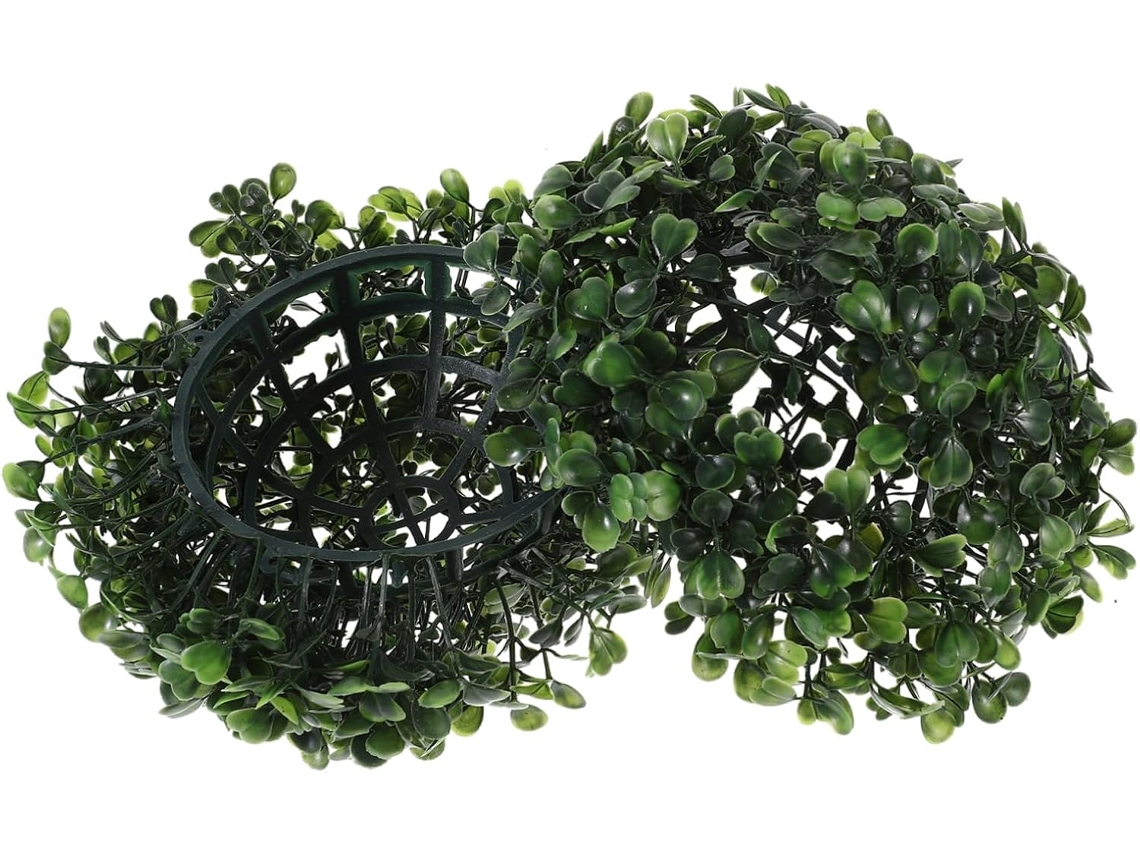 Conjunto De 2 Peças De Grama Artificial Para Casa E Loja