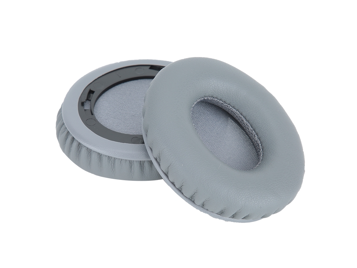 2 Almohadillas de Algodón Gris para Auriculares Monster Solo Hd Solo1.0 S/MARCA