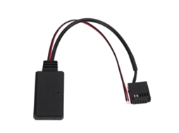 Cabo Aux de 12 Pinos, Adaptador Áudio Bluetooth Sem Fio 6000cd, Substituto para Focus, Mondeo, Fiesta, Fusion e Transit. AQUAFORGE