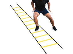 Conjunto De Escadas De Agilidade De 12 Degraus E 20 Pés Para Treinamento De Velocidade Em Esportes E Condicionamento Físico Slowmoose