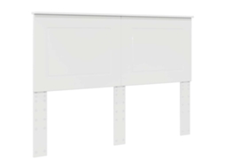 Cabeceira Branco Brilhante 150 Cm Madeira Processada MAISON EXCLUSIVE