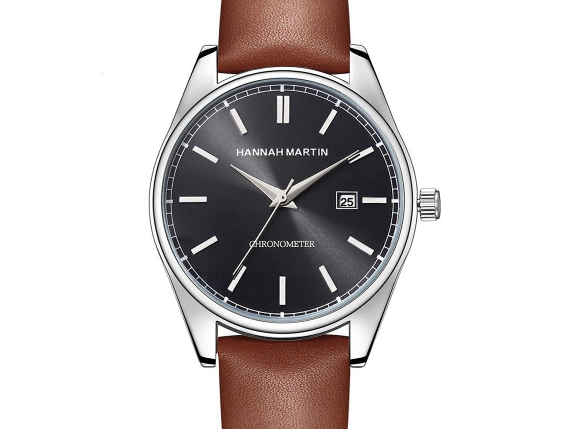 Relógio masculino Hannah Martin HM-KY13 Quartzo Resistente à Água Moda