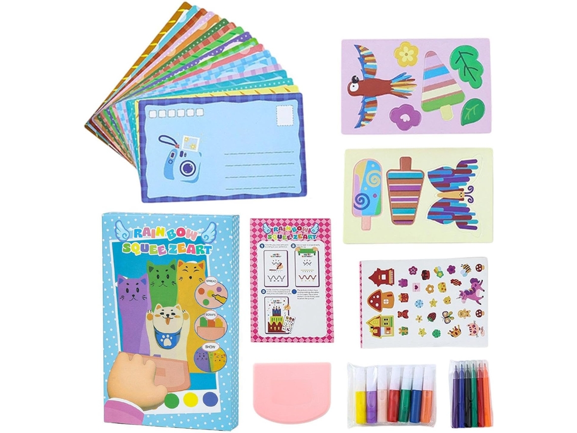 Kit De Pintura Artística Para Projetos Artísticos Compactos E
