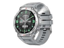 Smartwatch Kt85 com Detecção UV, Lanterna, Bateria de 525 mAh, Bateria de Longa Duração, Esportes Ao Ar Livre Bestvite (cinza)