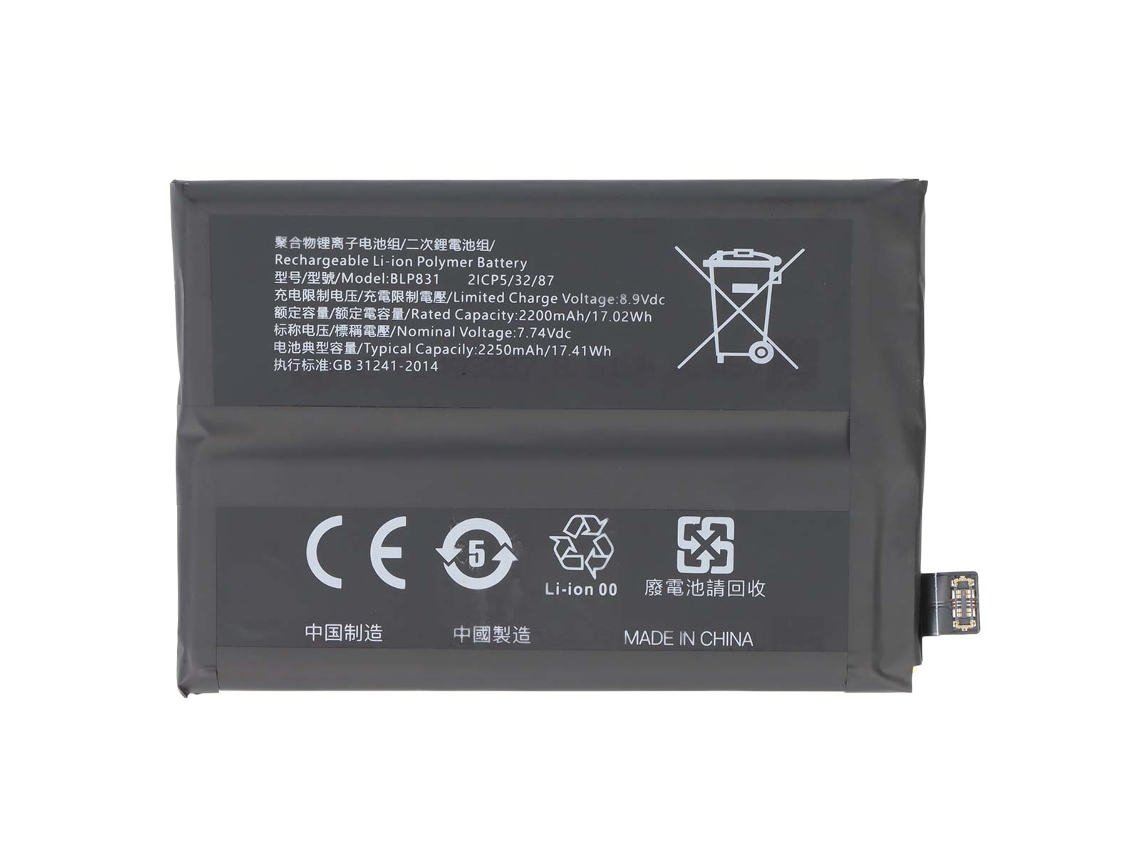 Avizar Bateria De Substituição Para Oppo Find X3 Pro Li-polímero 7,74v 2250mah 17,4wh Preto