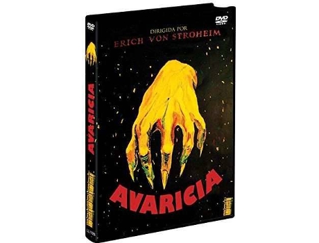 Linha branca - DVD Avaricia 1924 Greed (Edição em Espanhol) DVD Avaricia 1924 Greed (Edição em Espanhol)