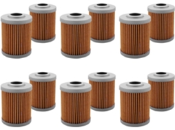 Conjunto de 12 Filtros de Combustível para Motor de Popa SFUSHOS (16901 zy3 003 115130135150175200225)