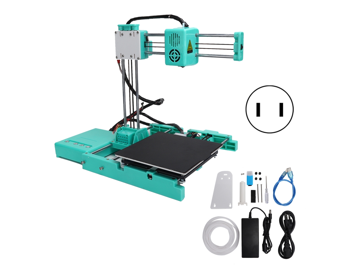 Impressora 3d Mini, Impressão Precisa, Equipada Com Cartão Tf De 4g