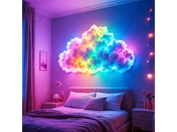 Luminária De Nuvem Led Com Ritmo Musical, Faça Você Mesmo, Alimentada