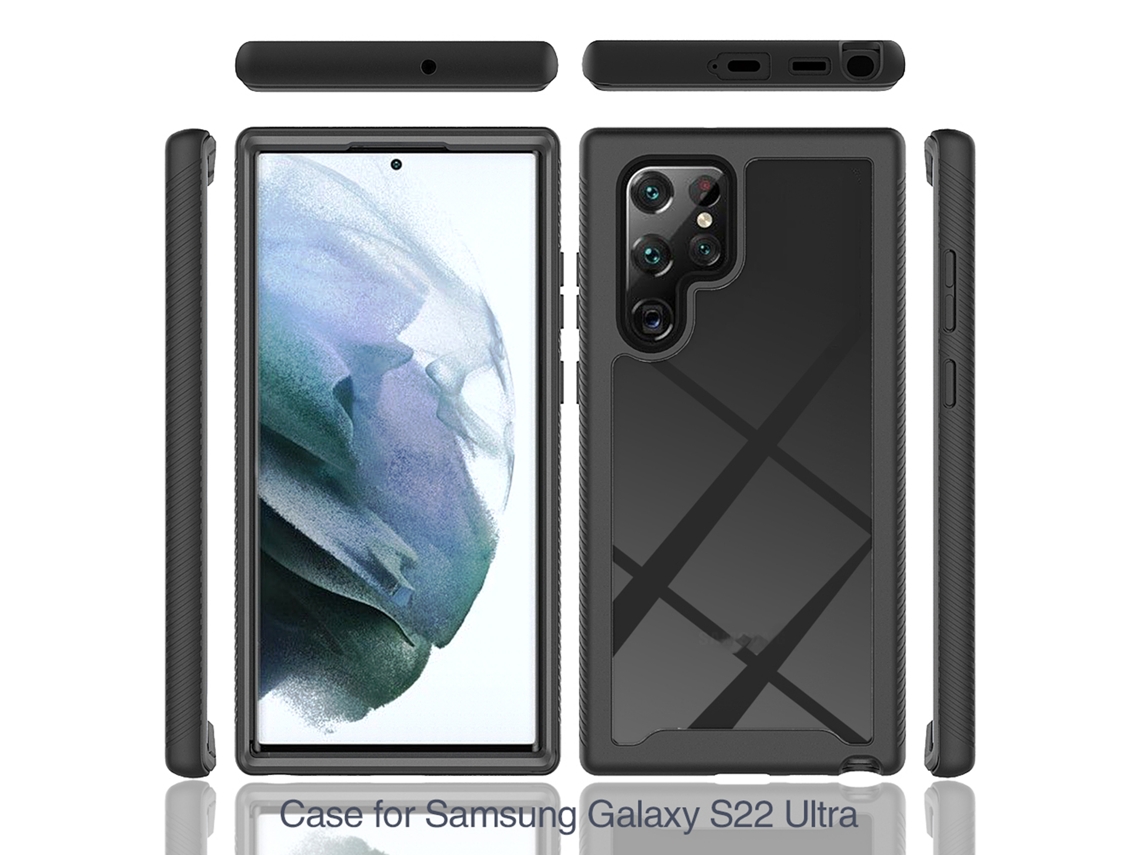 Capa de telefone para série Samsung Galaxy S22, TPU+PC, antichoque EOOCOO